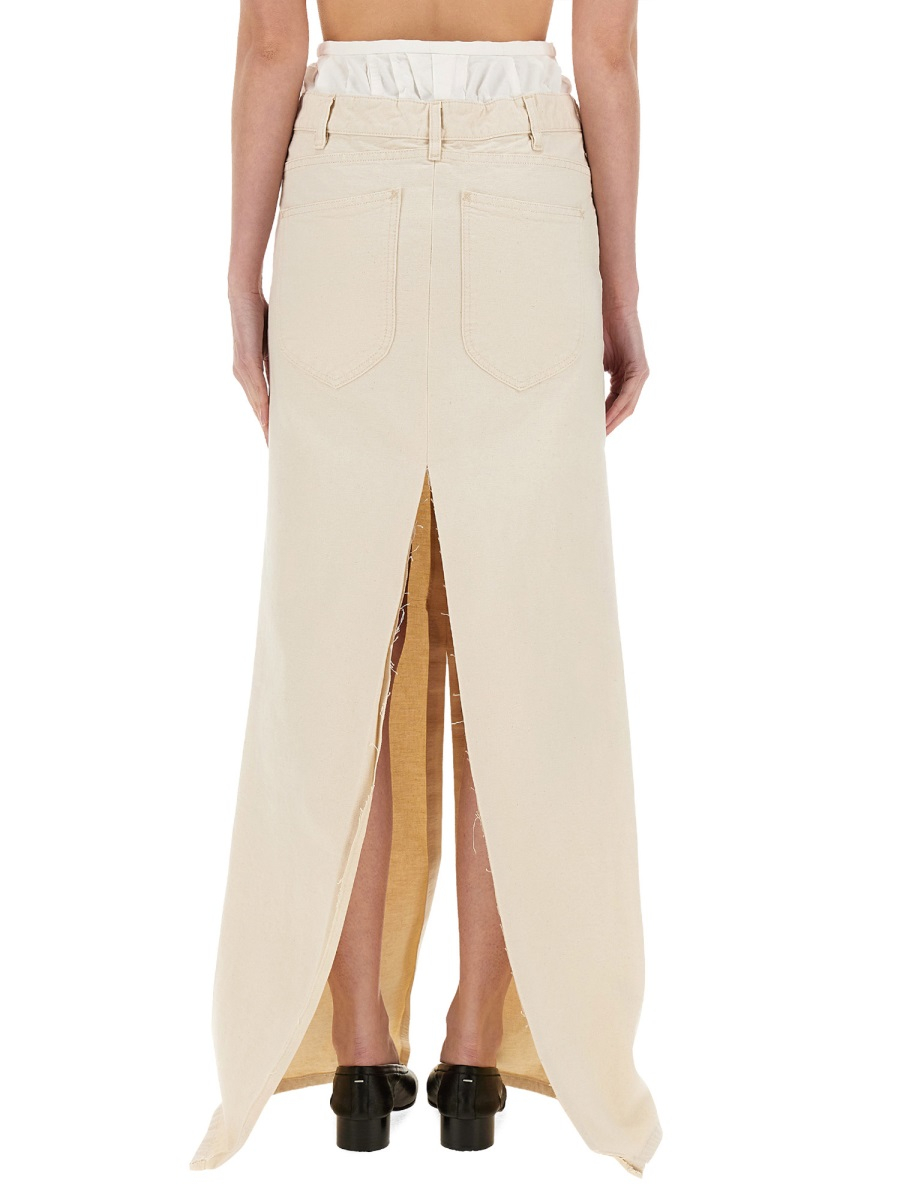 [Maison Margiela] Long skirt SS25 S51MI0004_M35261103