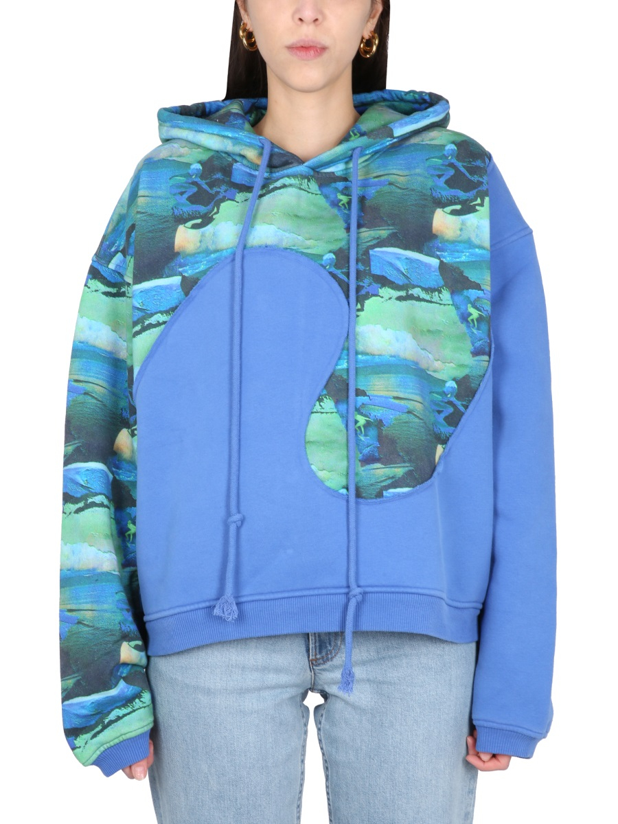 [ERL] Hoodie SS23 ERL06T038_GREEN