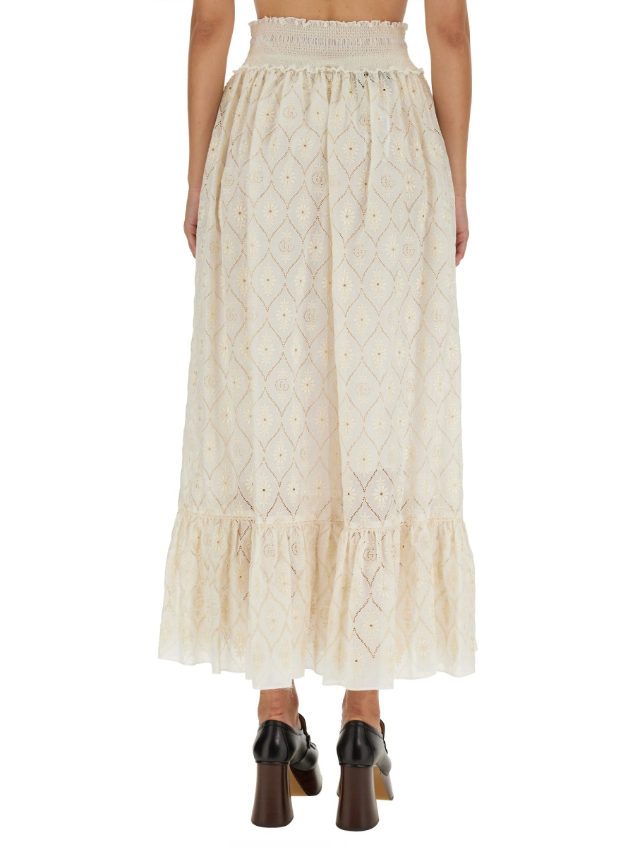 [Gucci] Midi skirt FW23 752594_ZANX59783