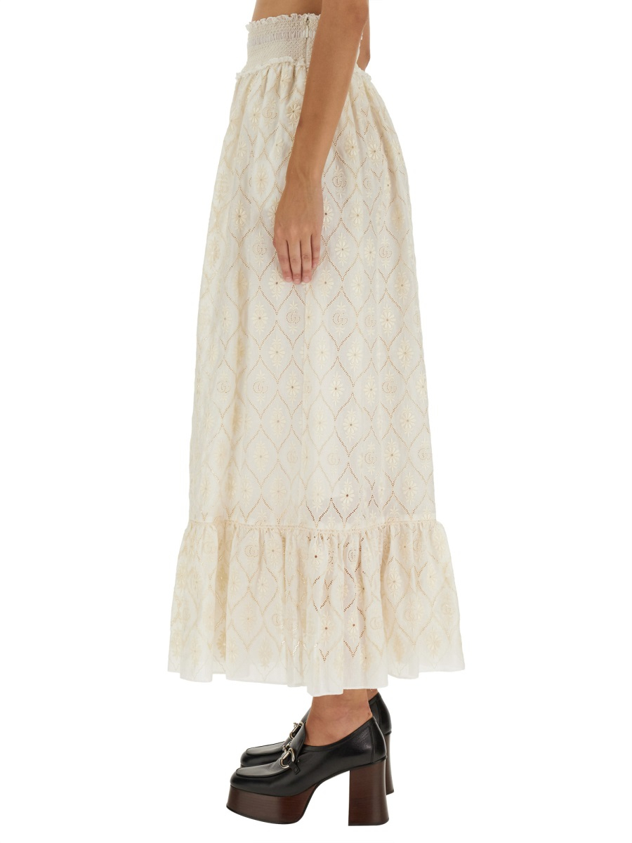 [Gucci] Midi skirt FW23 752594_ZANX59783