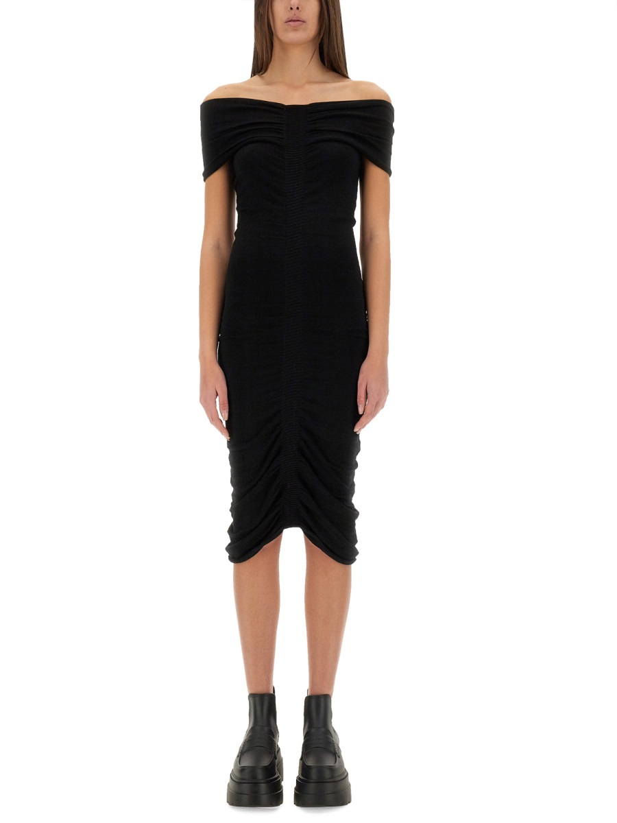 [ALEXANDER WANG] Short sleeve dress SS25 1KC1256030_001