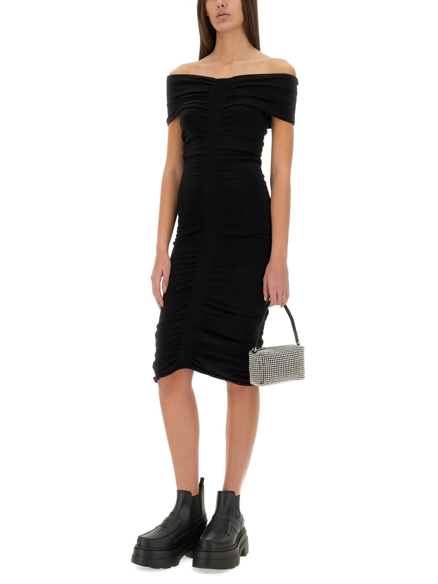 [ALEXANDER WANG] Short sleeve dress SS25 1KC1256030_001