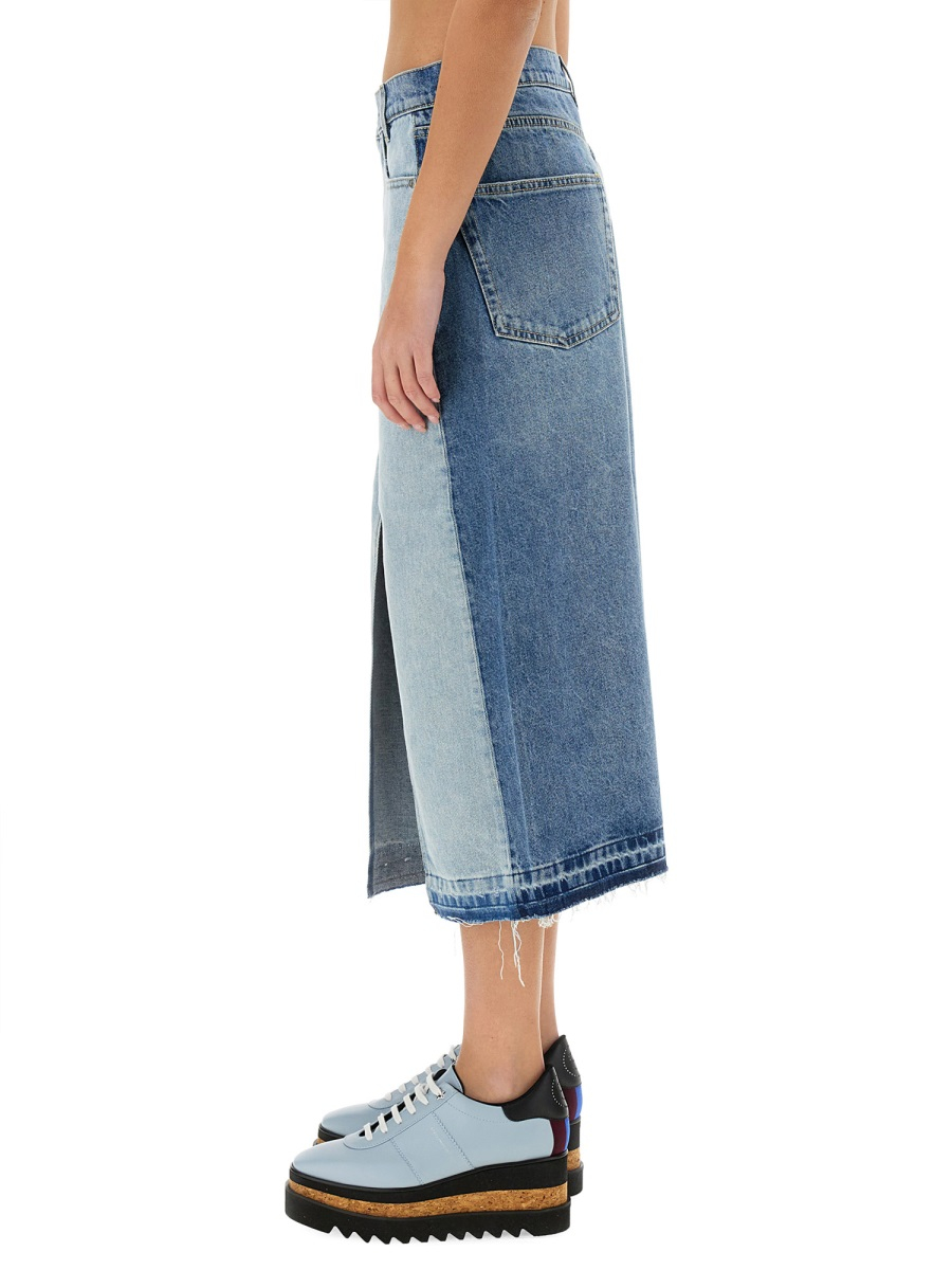 [Stella McCartney] Midi skirt SS25 6D0345_3SQH104545