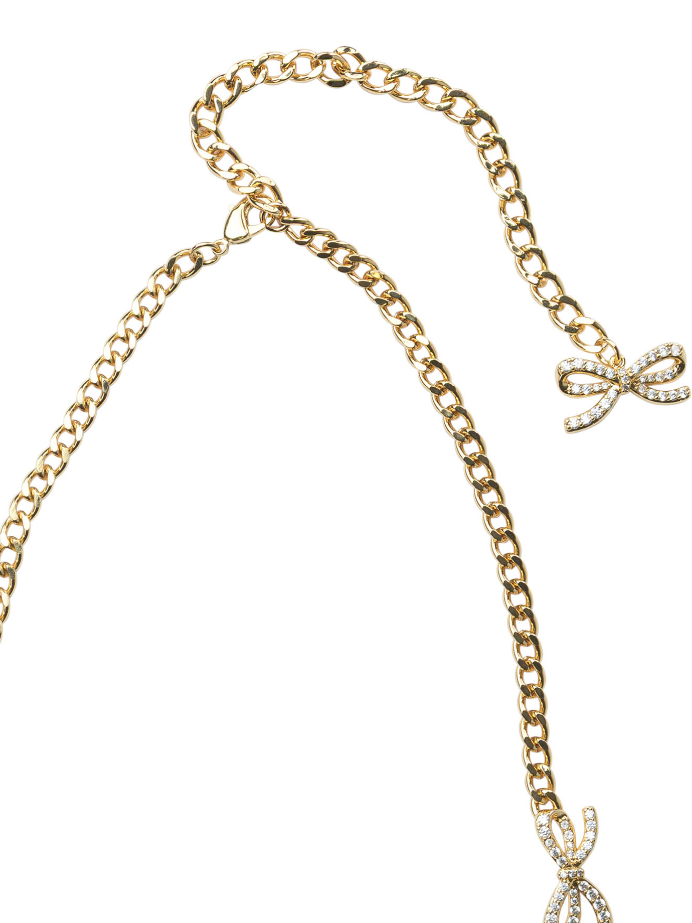 [Self-portrait] Necklace SS26 AW25-607N-GDGOLD