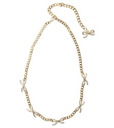 [Self-portrait] Necklace SS26 AW25-607N-GDGOLD