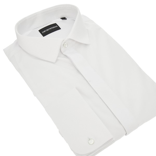 [Emporio Armani] Shirts Long Sleeve FW23 H41C3E01C29100-100