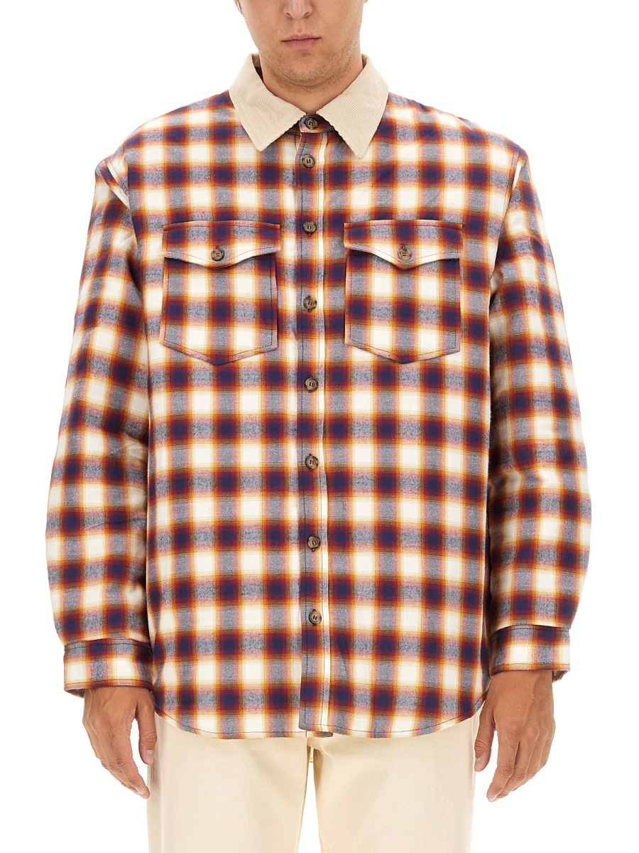 [MARANT] Shirts Long Sleeve FW24 VE0378HA_B3I01HMIRD