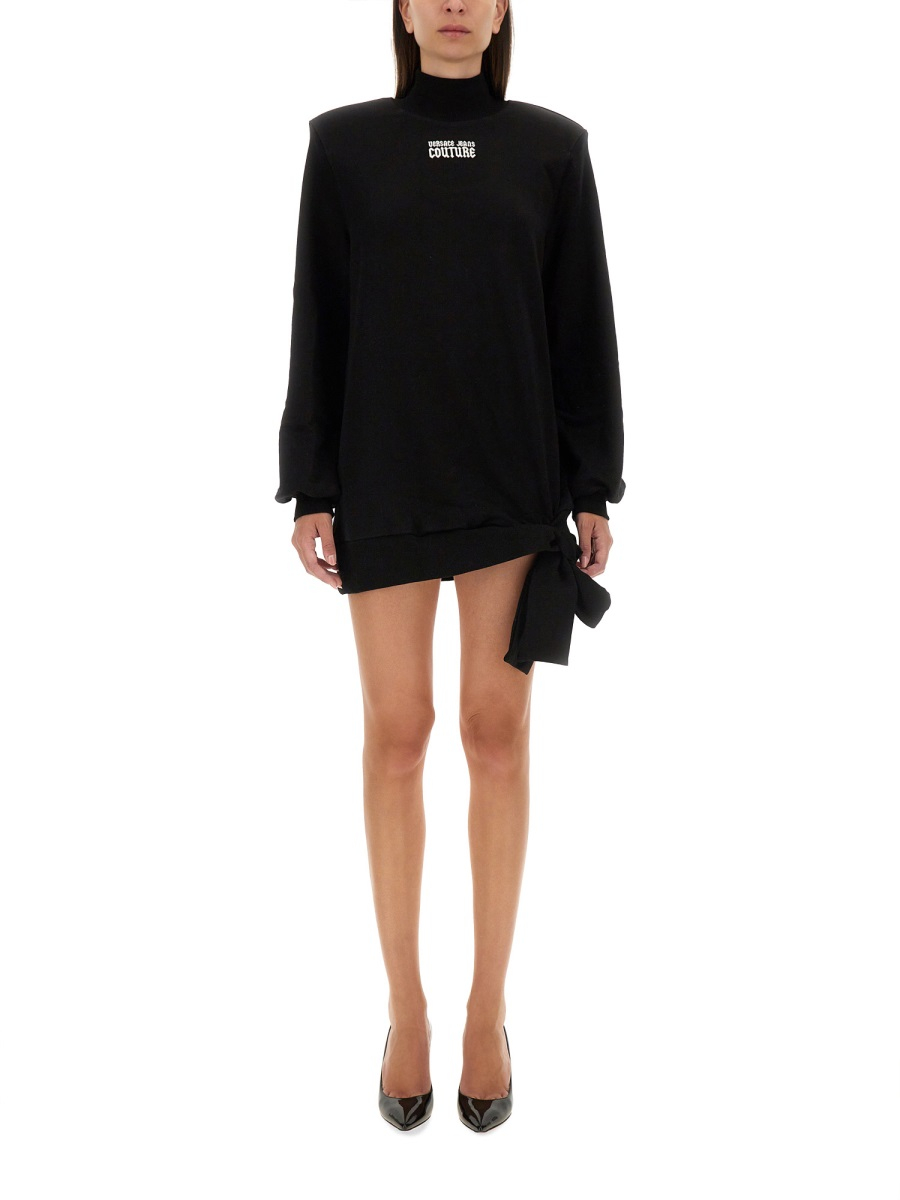 [VERSACE JEANS COUTURE] Long sleeve dress FW24 77HAO972_F0010899