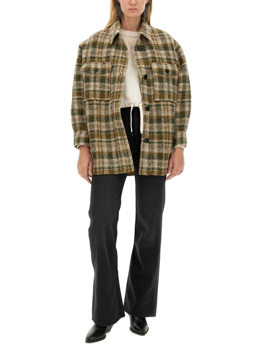[Marant Etoile] Shirts Long Sleeve FW24 MA0020FD_B3D04EKAEC