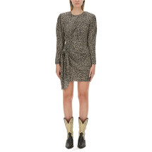 [Marant Etoile] Long sleeve dress FW24 RO0015FB_B3J01EECBK