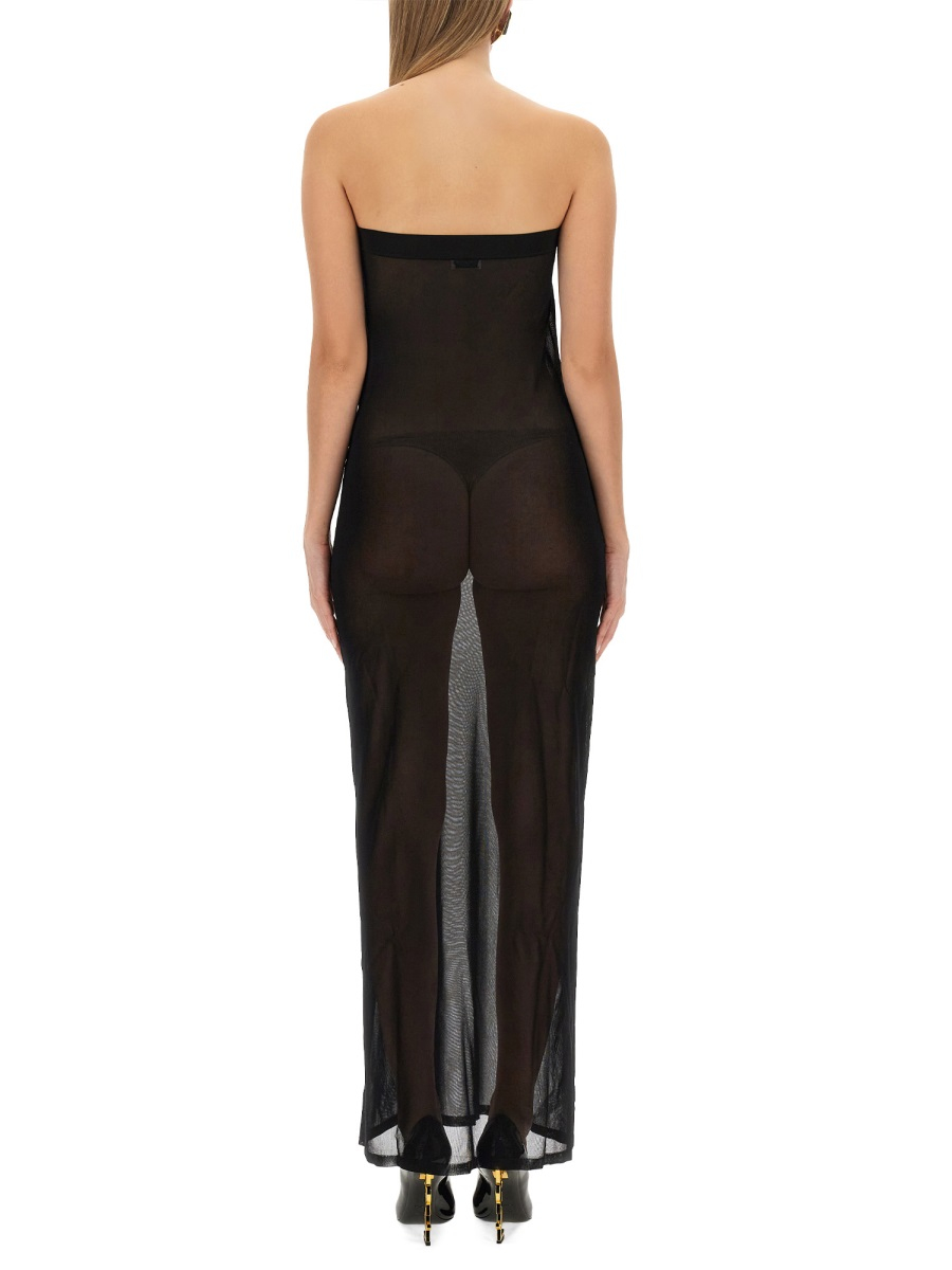 [Saint Laurent] Sleeveless dress FW23 756812_Y76HL1000