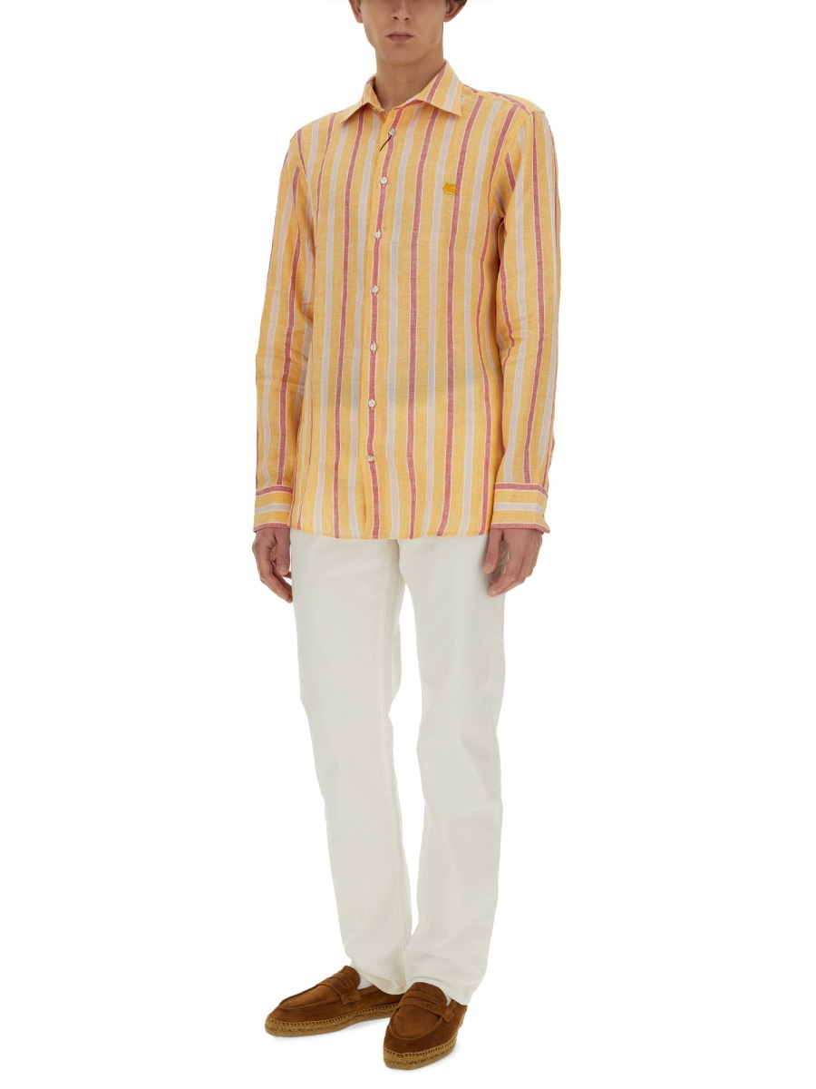 [Etro] Shirts Long Sleeve SS24 MRIB0002_99TR314S8453