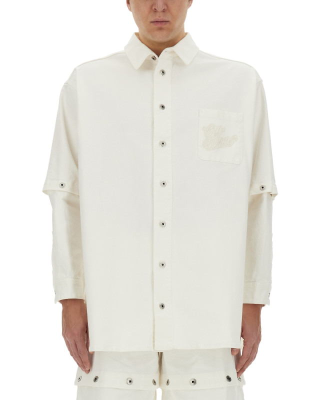 [Off-White] Shirts Long Sleeve SS24 OMYD059_S24DEN0010202