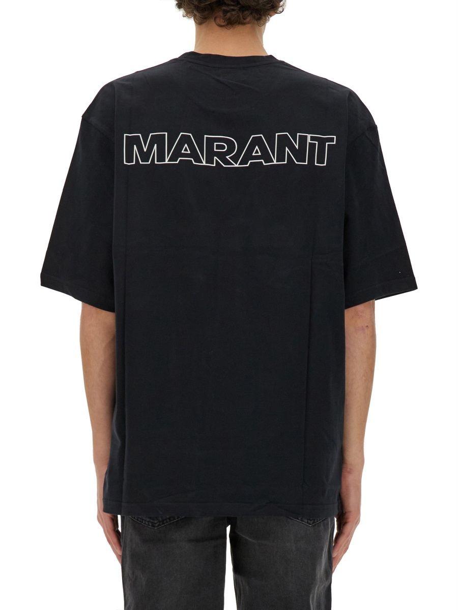 [MARANT] T-shirts Short Sleeve SS24 TS0079HB_B2N18HBKWH