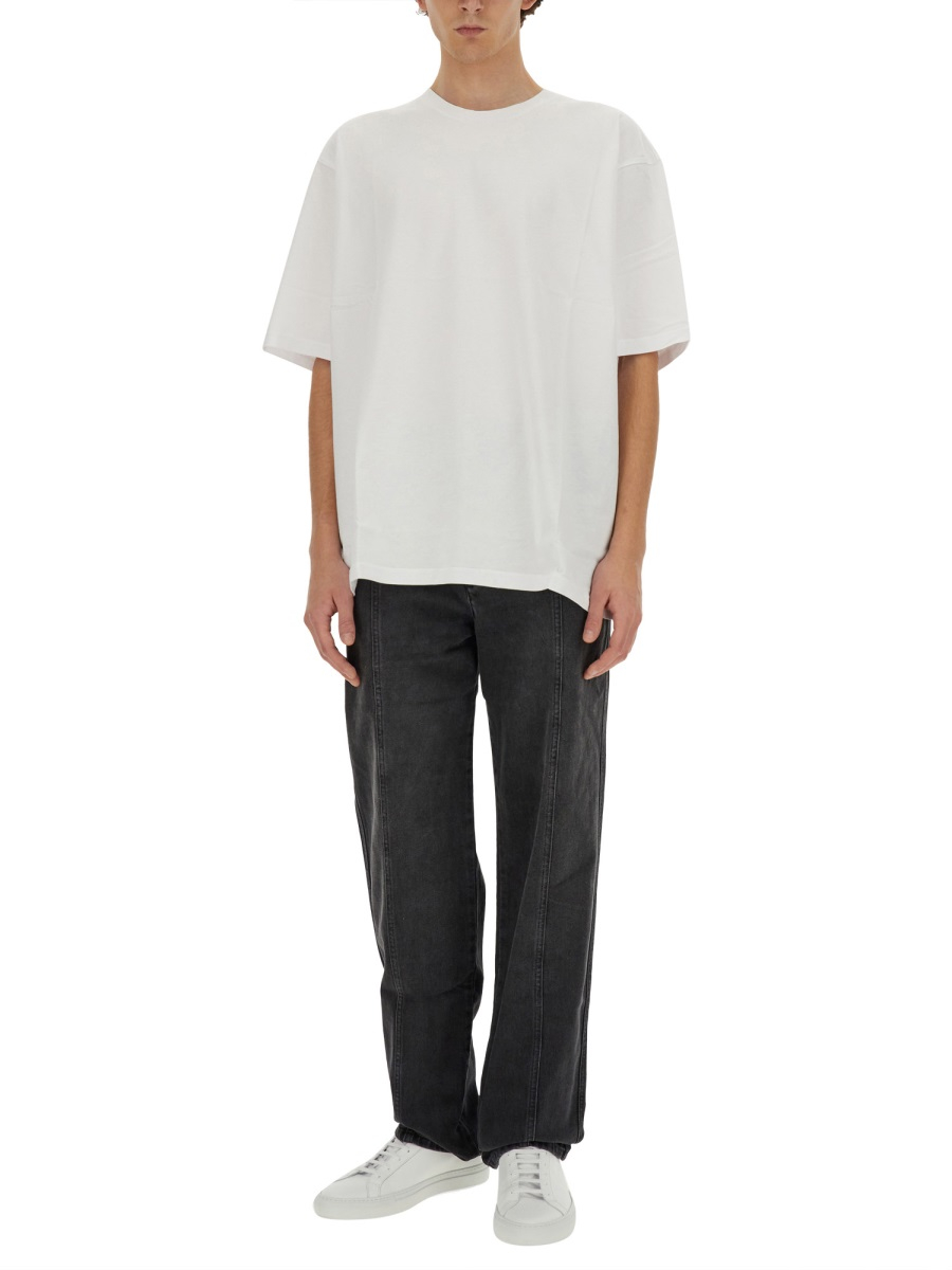 [MARANT] T-shirts Short Sleeve SS24 TS0079HB_B2N18H20WH