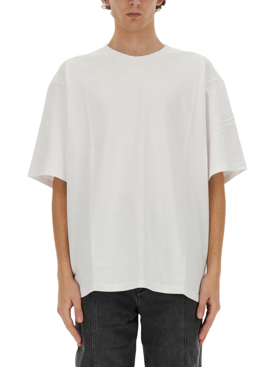 [MARANT] T-shirts Short Sleeve SS24 TS0079HB_B2N18H20WH