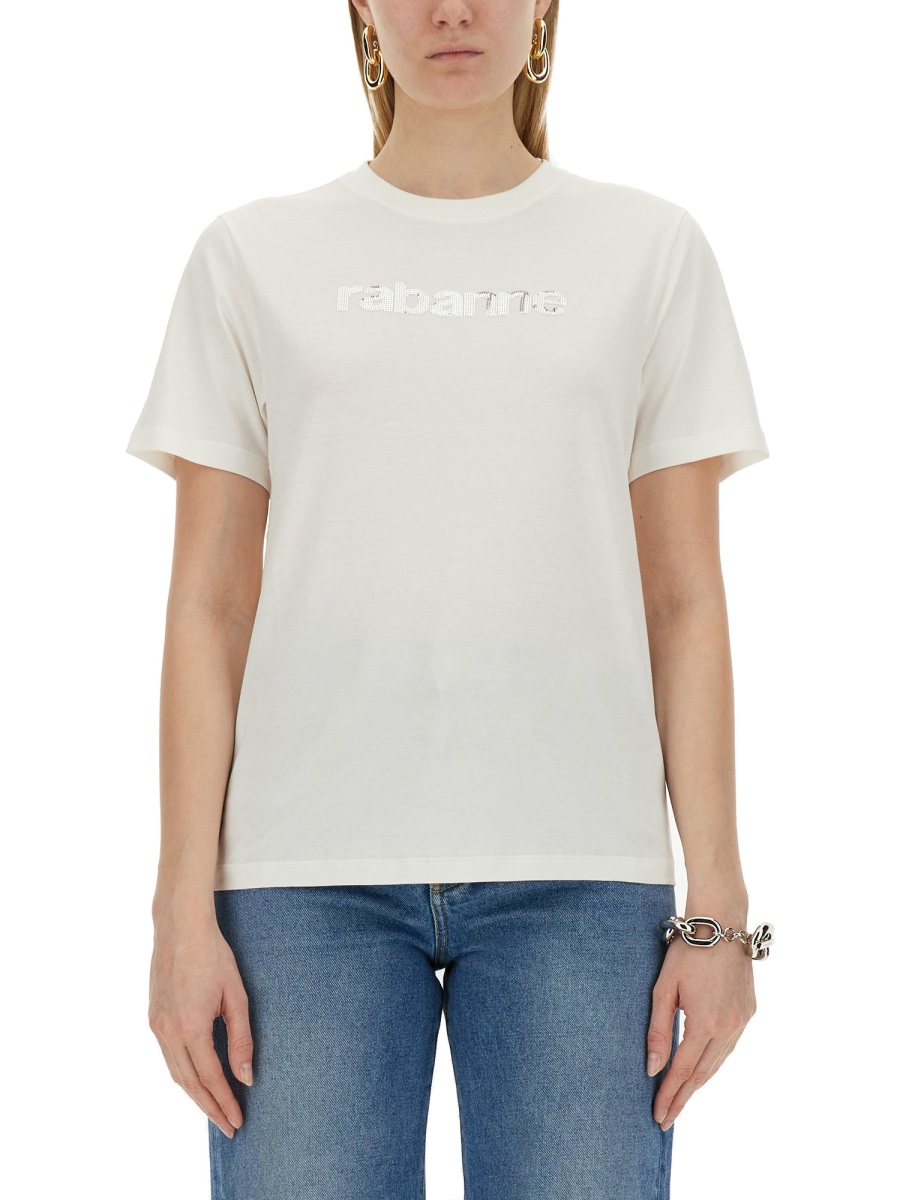 [RABANNE] T-shirts Short Sleeve SS24 24PJTE145CO0481_P112
