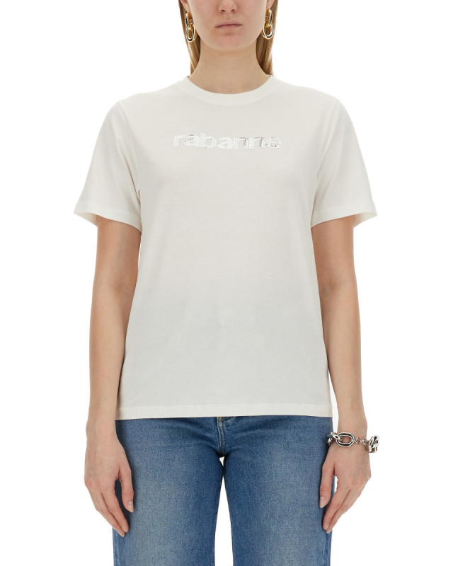 [RABANNE] T-shirts Short Sleeve SS24 24PJTE145CO0481_P112