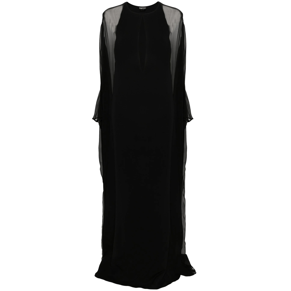 [Tom Ford] Long sleeve dress SS24 FAX1115 KF0036 LB999