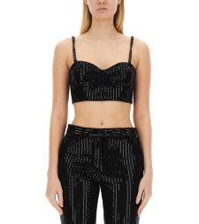 [MICHAEL BY MICHAEL KORS] Tank top FW23 MH340JZENX_001BLACK