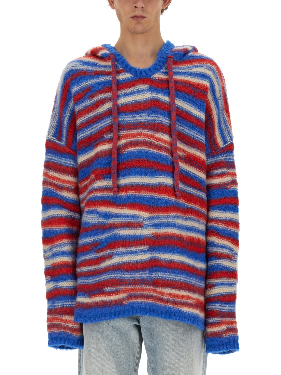 [ERL] Hoodie FW23 ERL07N015_REDBLUE