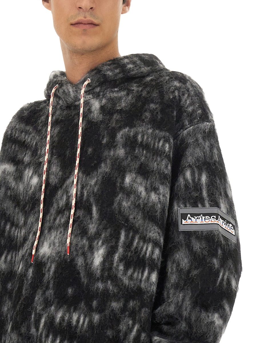 [Aries] Sweatshirt FW23 FUAR70016_BLK