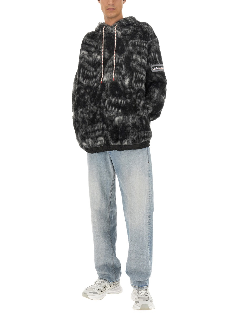 [Aries] Sweatshirt FW23 FUAR70016_BLK