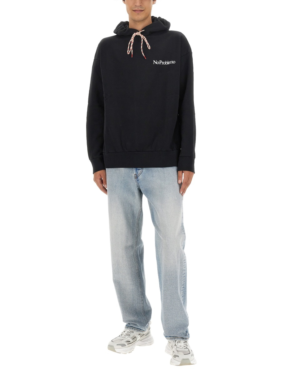 [Aries] Sweatshirt FW23 FUAR20017_BLK
