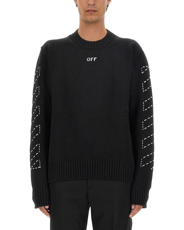 [Off-White] Knitwear FW23 OMHE172_F23KNI0011001