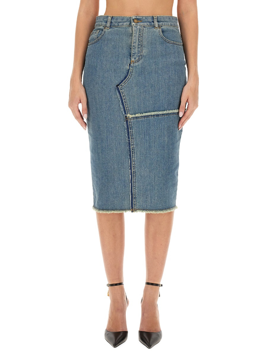 [Tom Ford] Midi skirt FW23 GC4130_DEX217HB460