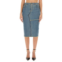 [Tom Ford] Midi skirt FW23 GC4130_DEX217HB460