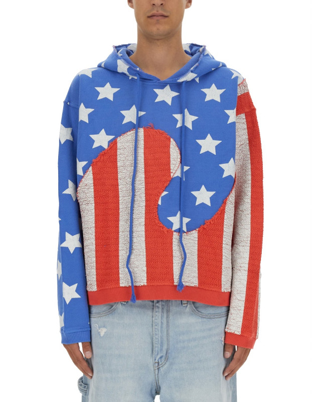 [ERL] Hoodie FW23 ERL07T022_BLUE
