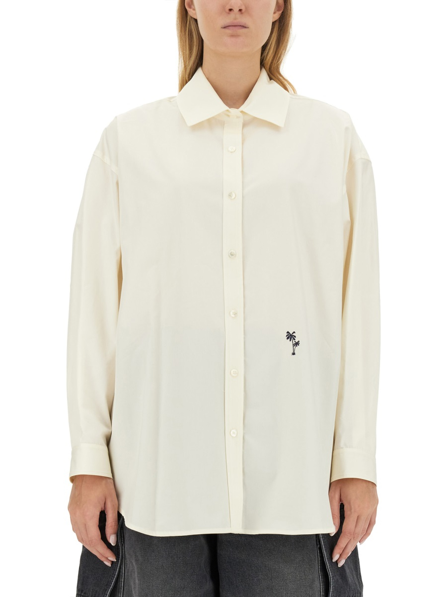 [Palm Angels] Shirts Long Sleeve FW23 PWGE004_F23FAB0010410
