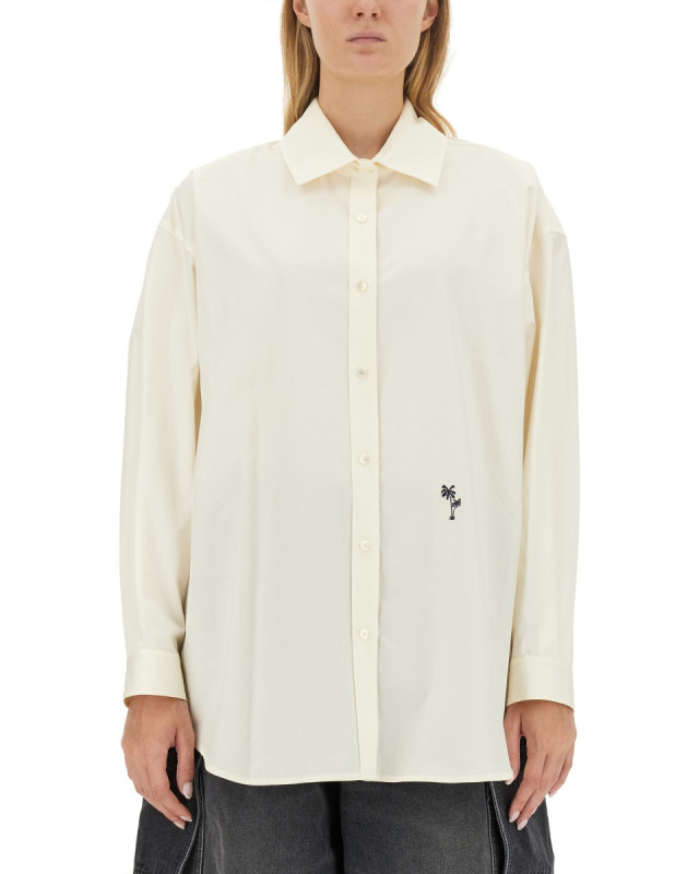 [Palm Angels] Shirts Long Sleeve FW23 PWGE004_F23FAB0010410
