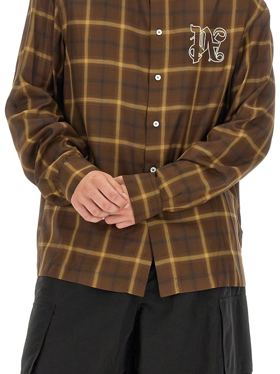 [Palm Angels] Shirts Long Sleeve FW23 PMGE010_E23FAB0026003