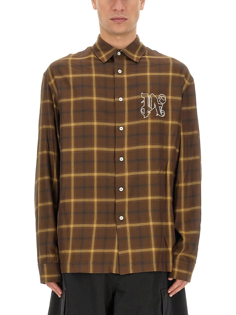 [Palm Angels] Shirts Long Sleeve FW23 PMGE010_E23FAB0026003