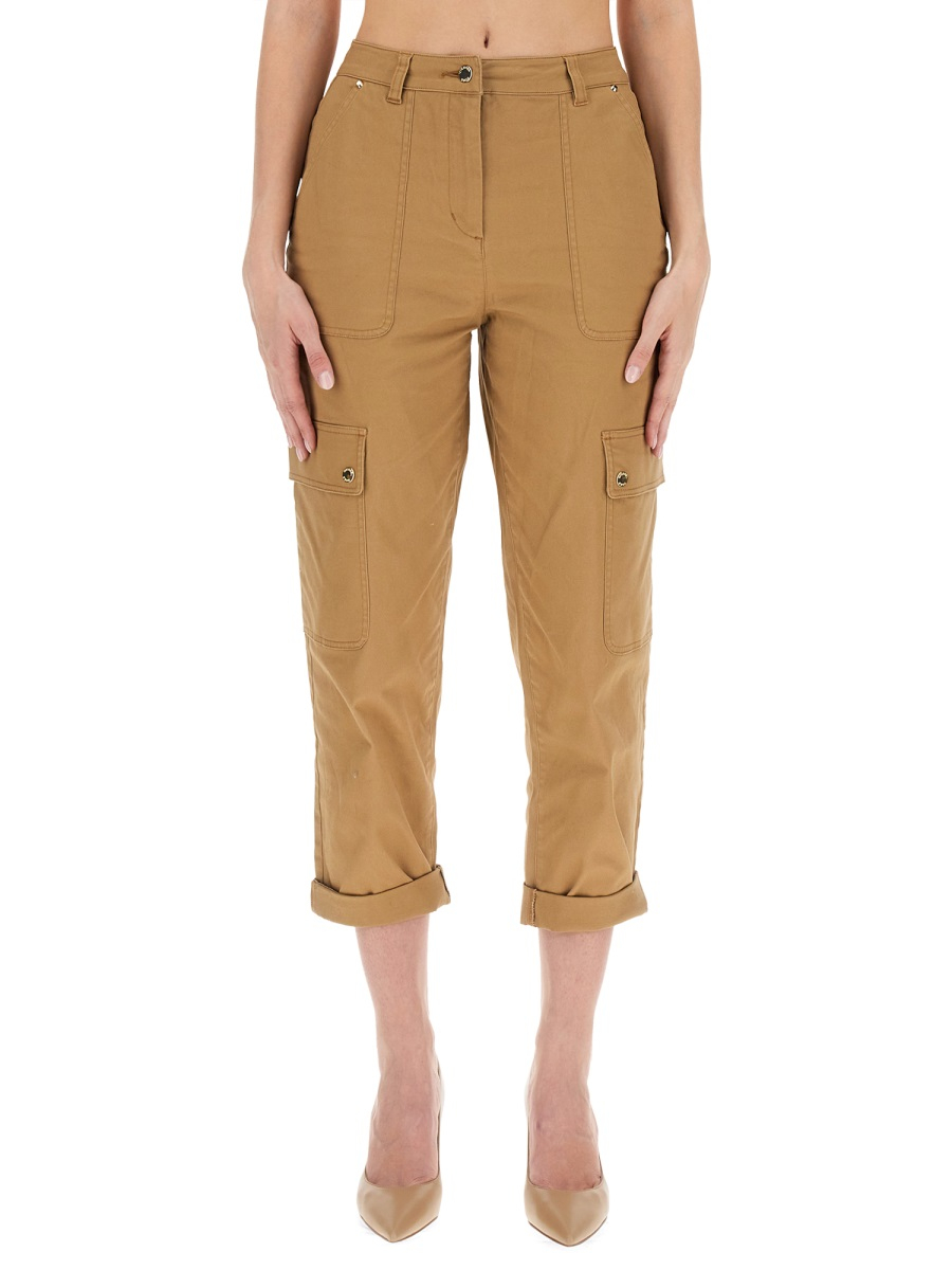 [MICHAEL BY MICHAEL KORS] Trousers FW23 MF330GY3X6_211DARKCAMEL