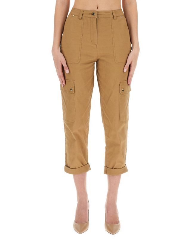 [MICHAEL BY MICHAEL KORS] Trousers FW23 MF330GY3X6_211DARKCAMEL