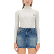[MAISON KITSUNE] Knitwear FW23 LW00806KT1091_LIGHTGREY