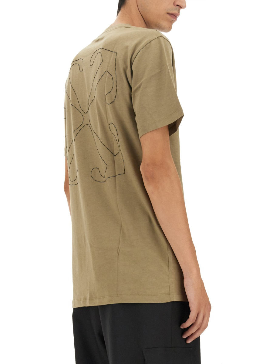 [Off-White] T-shirts Short Sleeve FW23 OMAA027_F23JER0086110