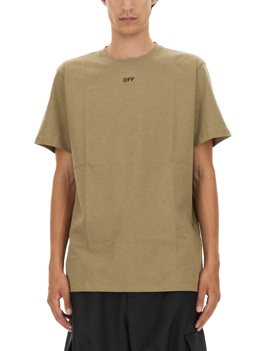 [Off-White] T-shirts Short Sleeve FW23 OMAA027_F23JER0086110