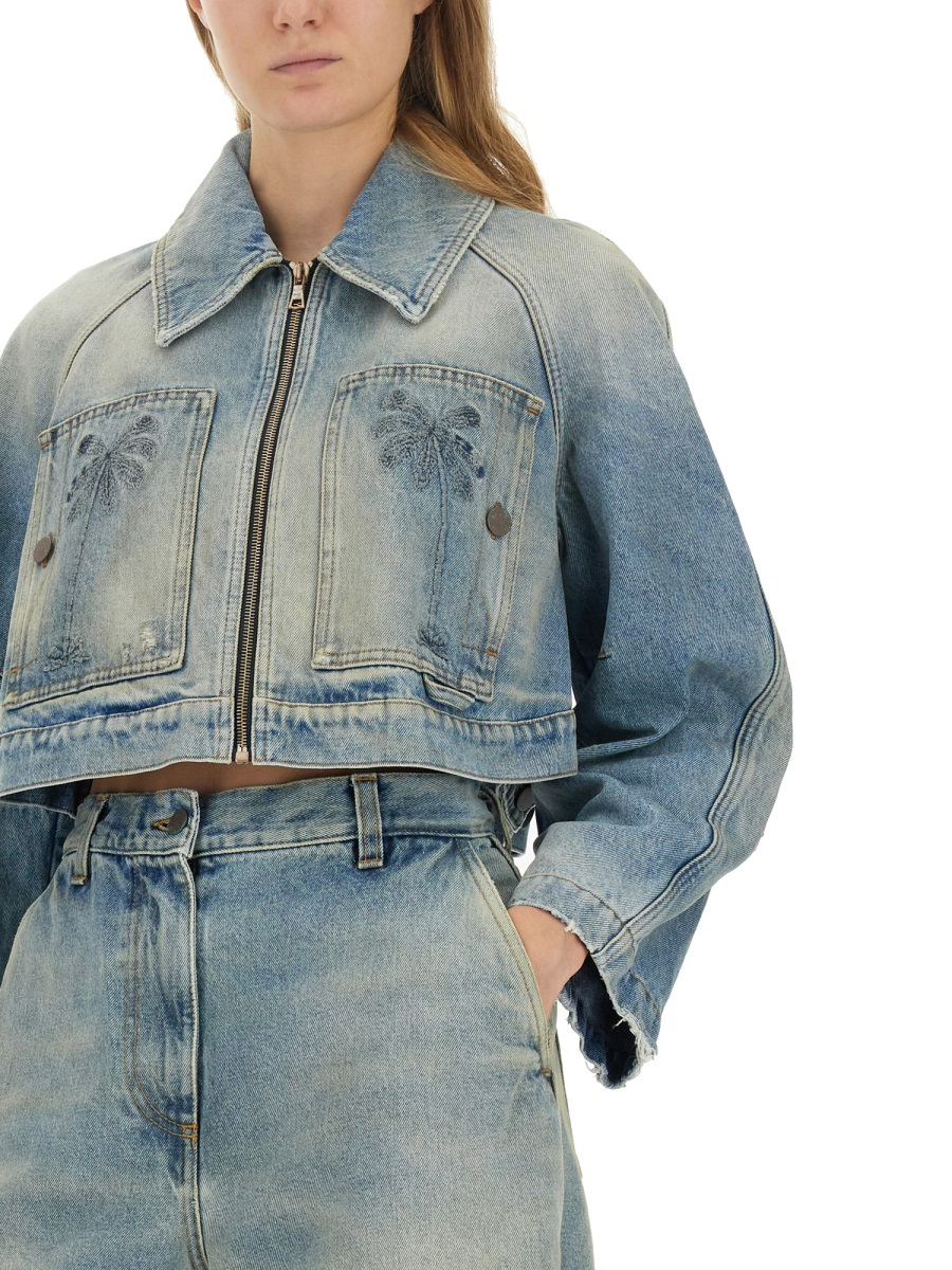 [Palm Angels] Denim Jacket FW23 PWYE034_E23DEN0014040