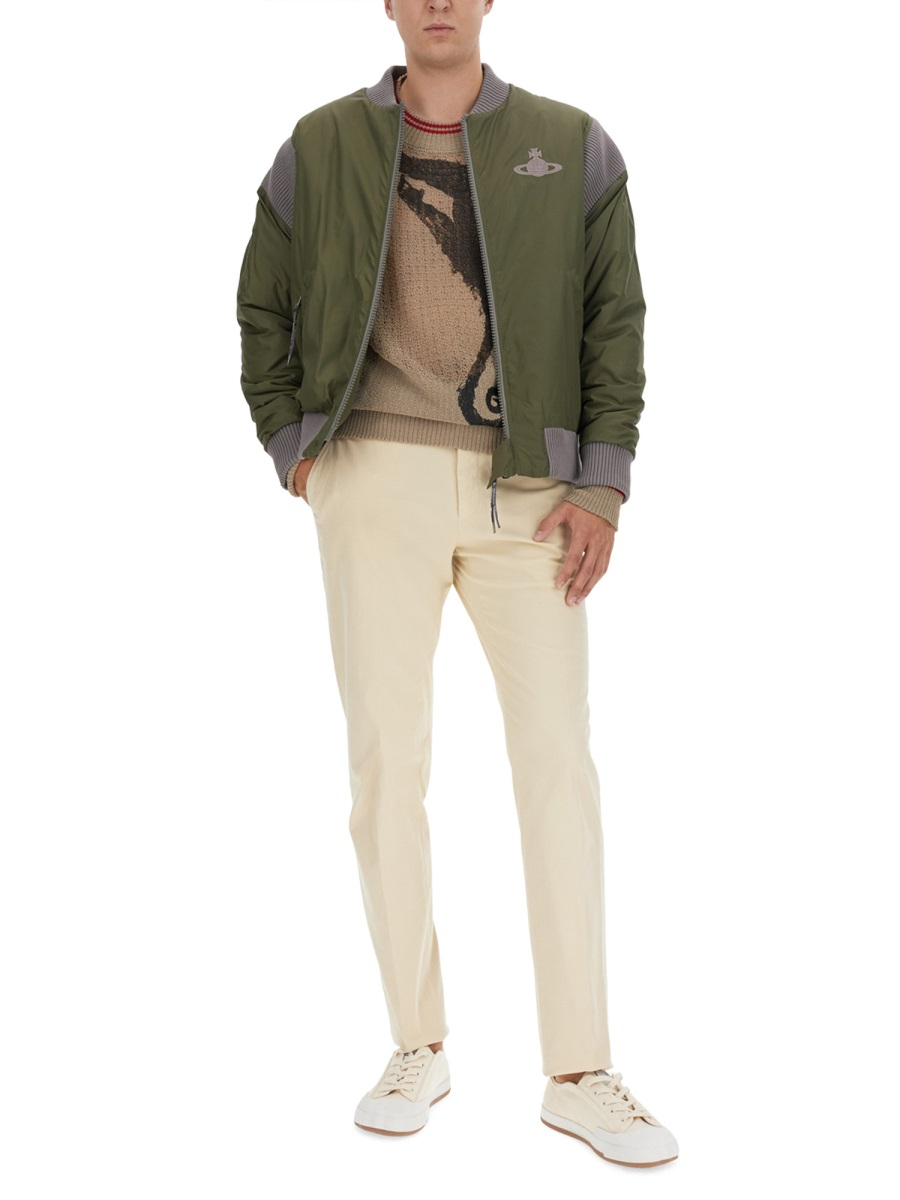 [Vivienne Westwood] Bomber Jacket FW23 33040009_W00M3M402
