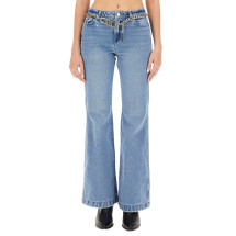 [MICHAEL BY MICHAEL KORS] Jeans FW23 MS39041FAU_906ANGELBLUEWSH