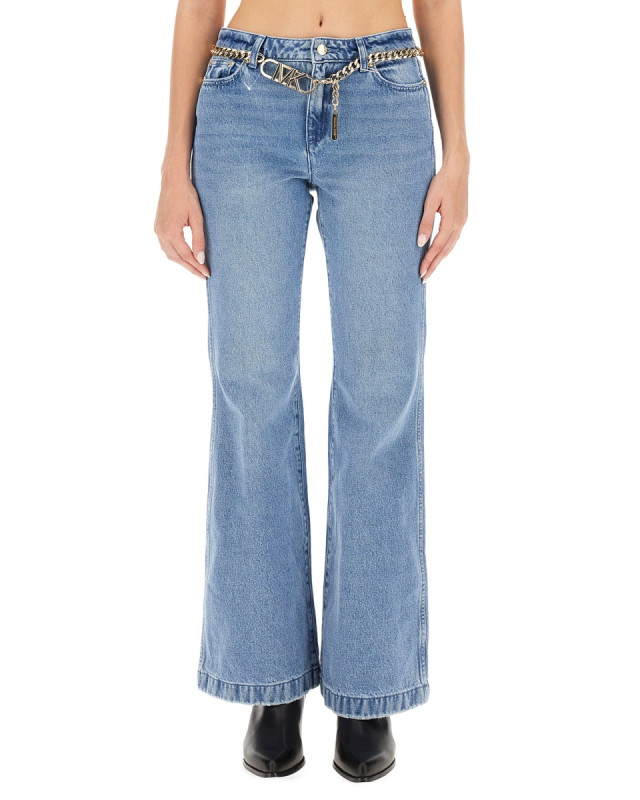 [MICHAEL BY MICHAEL KORS] Jeans FW23 MS39041FAU_906ANGELBLUEWSH