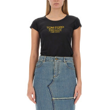 [Tom Ford] T-shirts Short Sleeve FW23 TSJ559_FAX835XLBGO