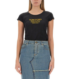 [Tom Ford] T-shirts Short Sleeve FW23 TSJ559_FAX835XLBGO