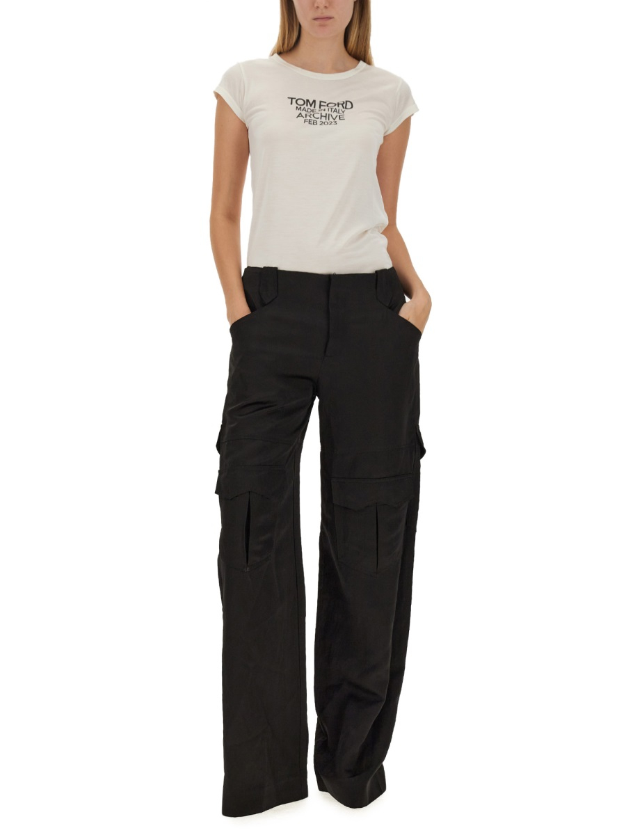 [Tom Ford] T-shirts Short Sleeve FW23 TSJ559_FAX835XAWLB