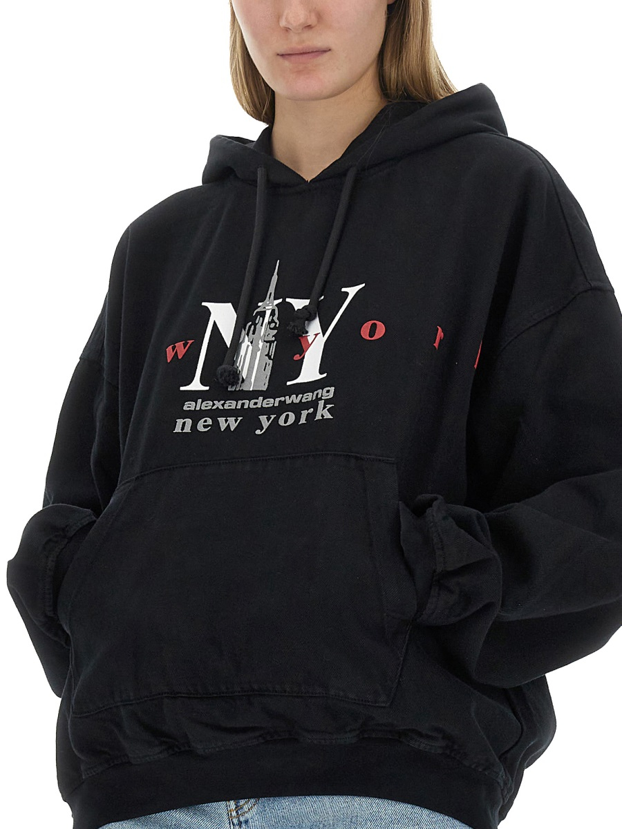 [ALEXANDER WANG] Hoodie FW23 UDC4231611_011