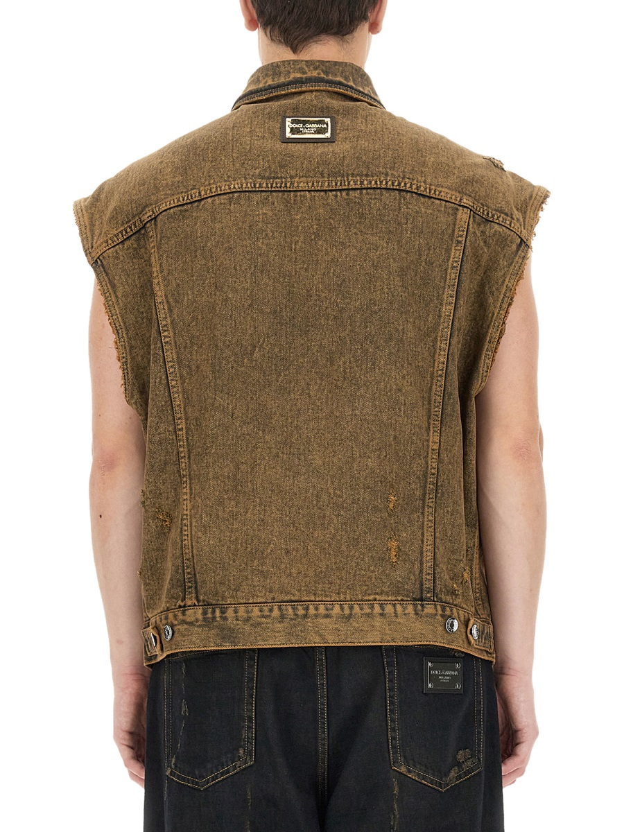 [Dolce & Gabbana] T-shirts Sleeveless FW23 G9ANWD_G8JD8S9001